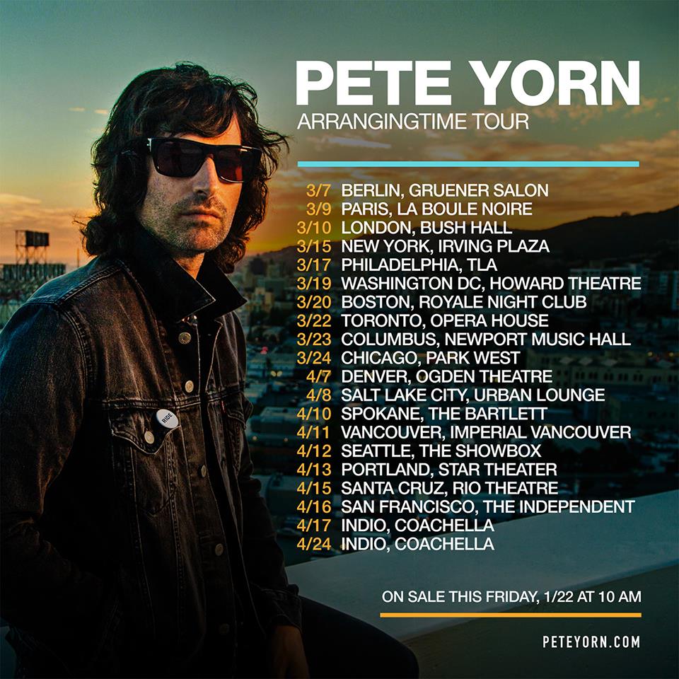 Interview Pete Yorn on lost weekends, Scarlett Johansson, and arriving