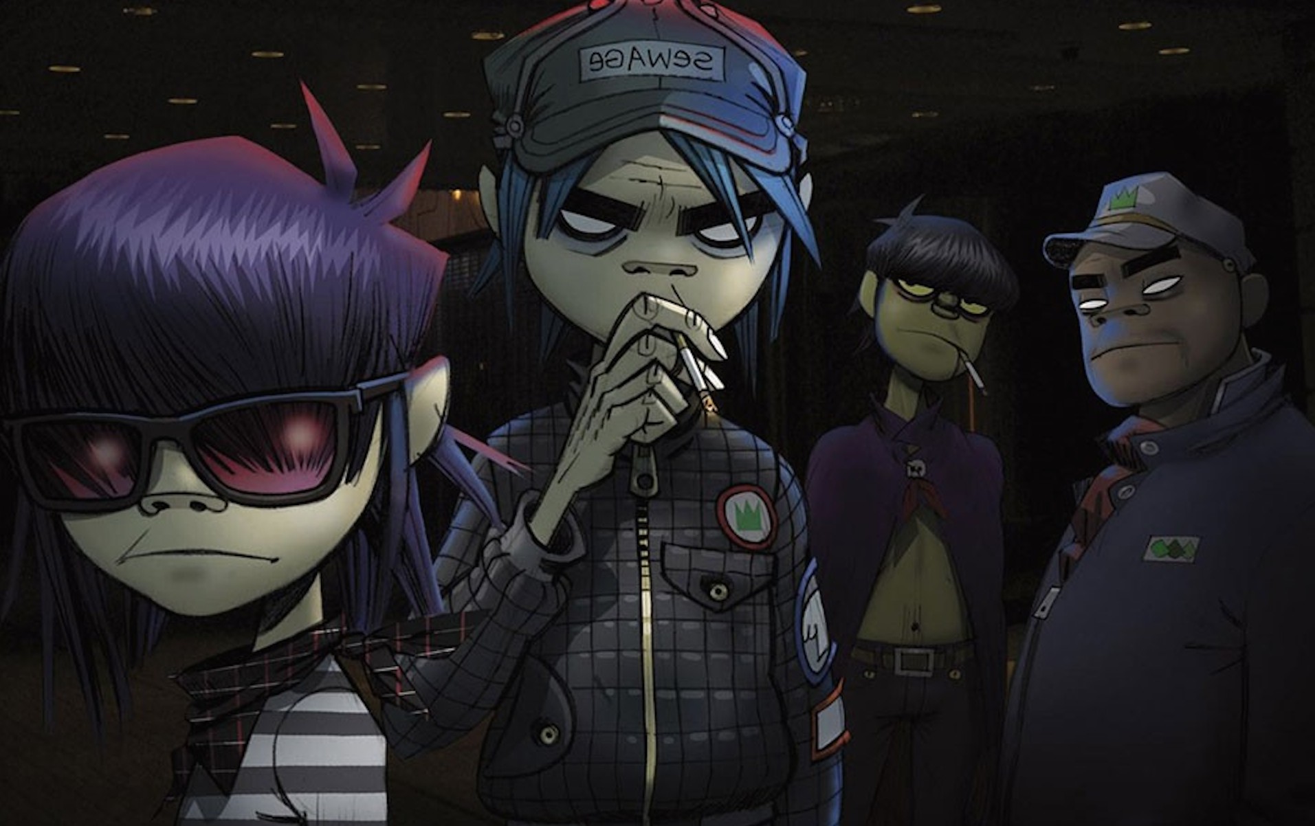 Let's Get Animated Gorillaz announce North American 'Humanz' tour