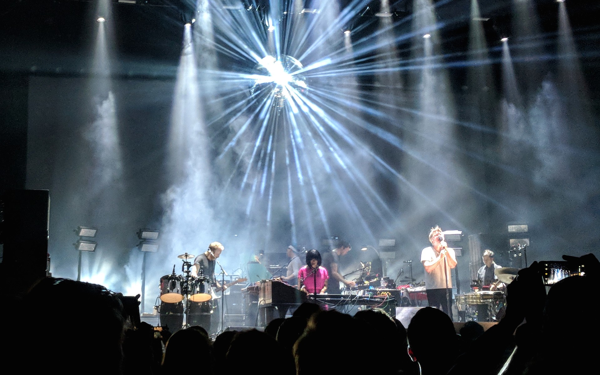 Live Review Lcd Soundsystem Master The Art Of Expectation At Agganis