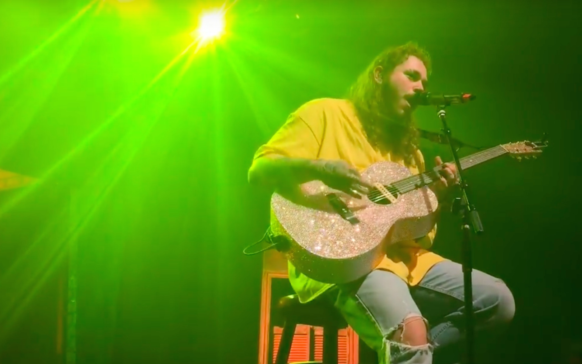 Watch Post Malone cover Nirvana at The House of Blues in Boston