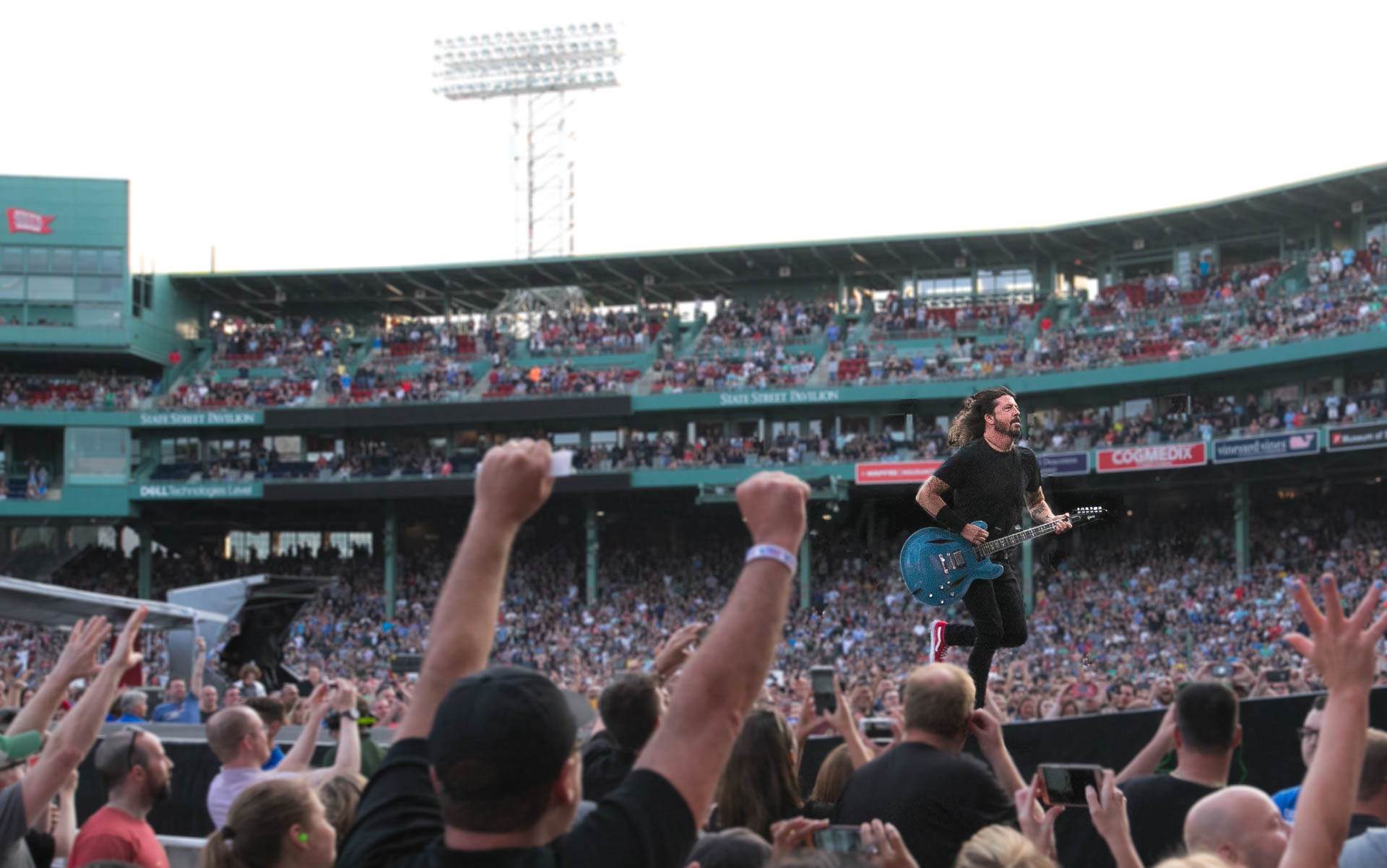 Live Review: Foo Fighters lead a lively party at Fenway Park